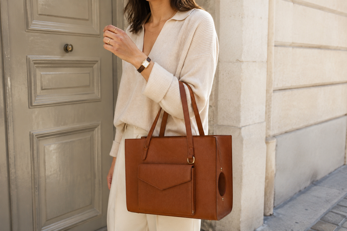 Sac de transport pour petit chien – Sac à main en cuir vegan | ORION Chien Chic
