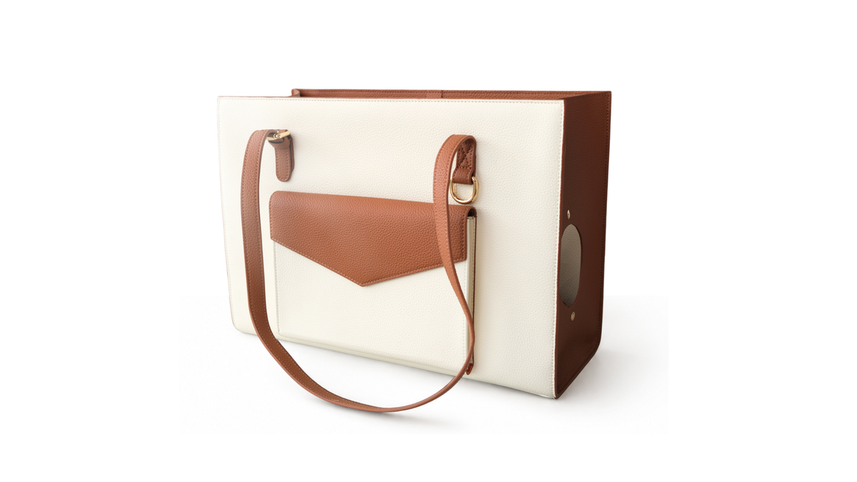 Sac de transport pour petit chien – Sac à main en cuir vegan | ORION Chien Chic
